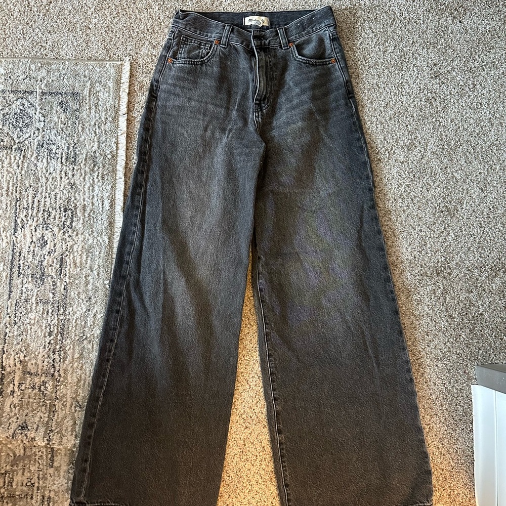 Madewell Women’s High Rise Ultra Wide Leg Jeans